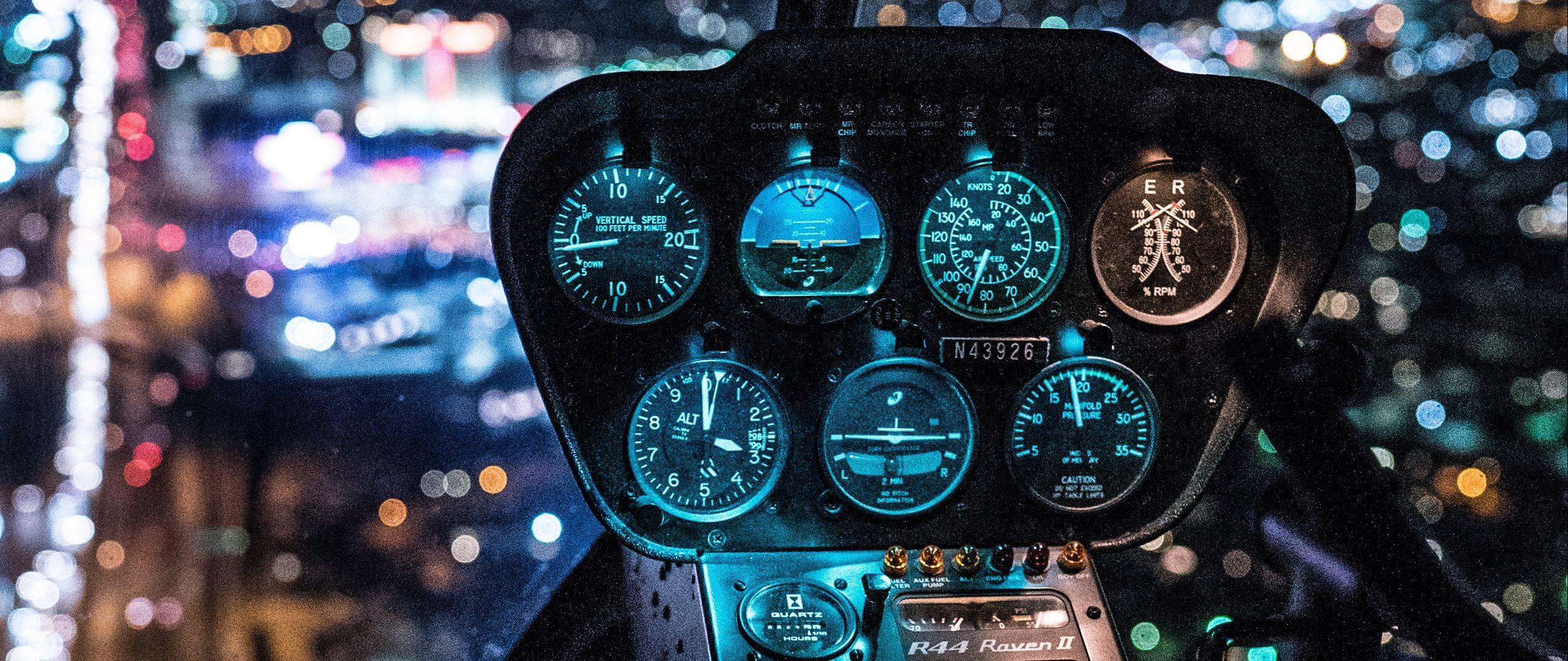 2560x1080 Download wallpaper 2560x1080 helicopter, cockpit, control dual wide 1080p HD background