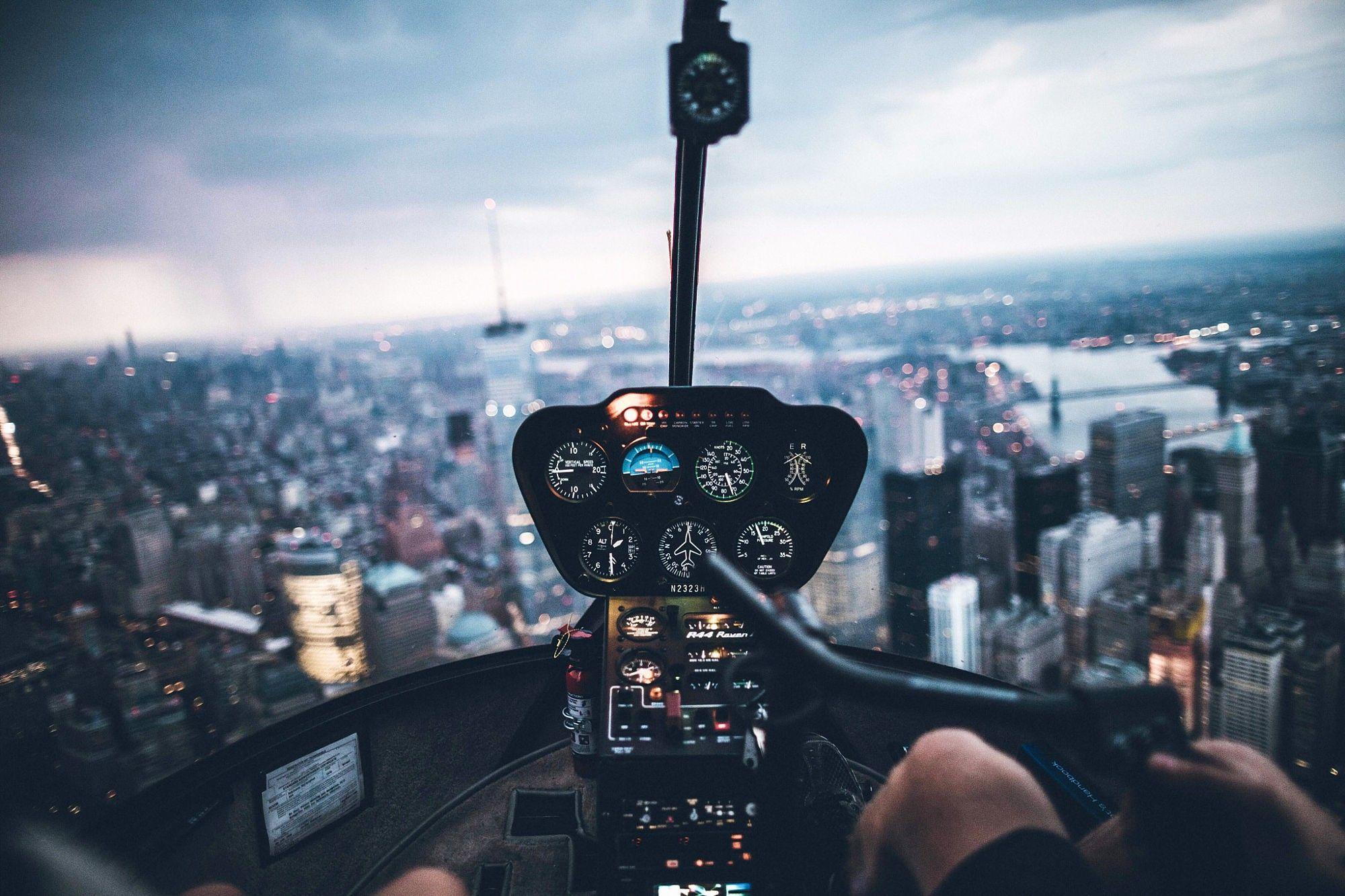 2000x1333 Helicopter Inside View, HD Planes, 4k Wallpaper, Image, Background, Photo and Picture