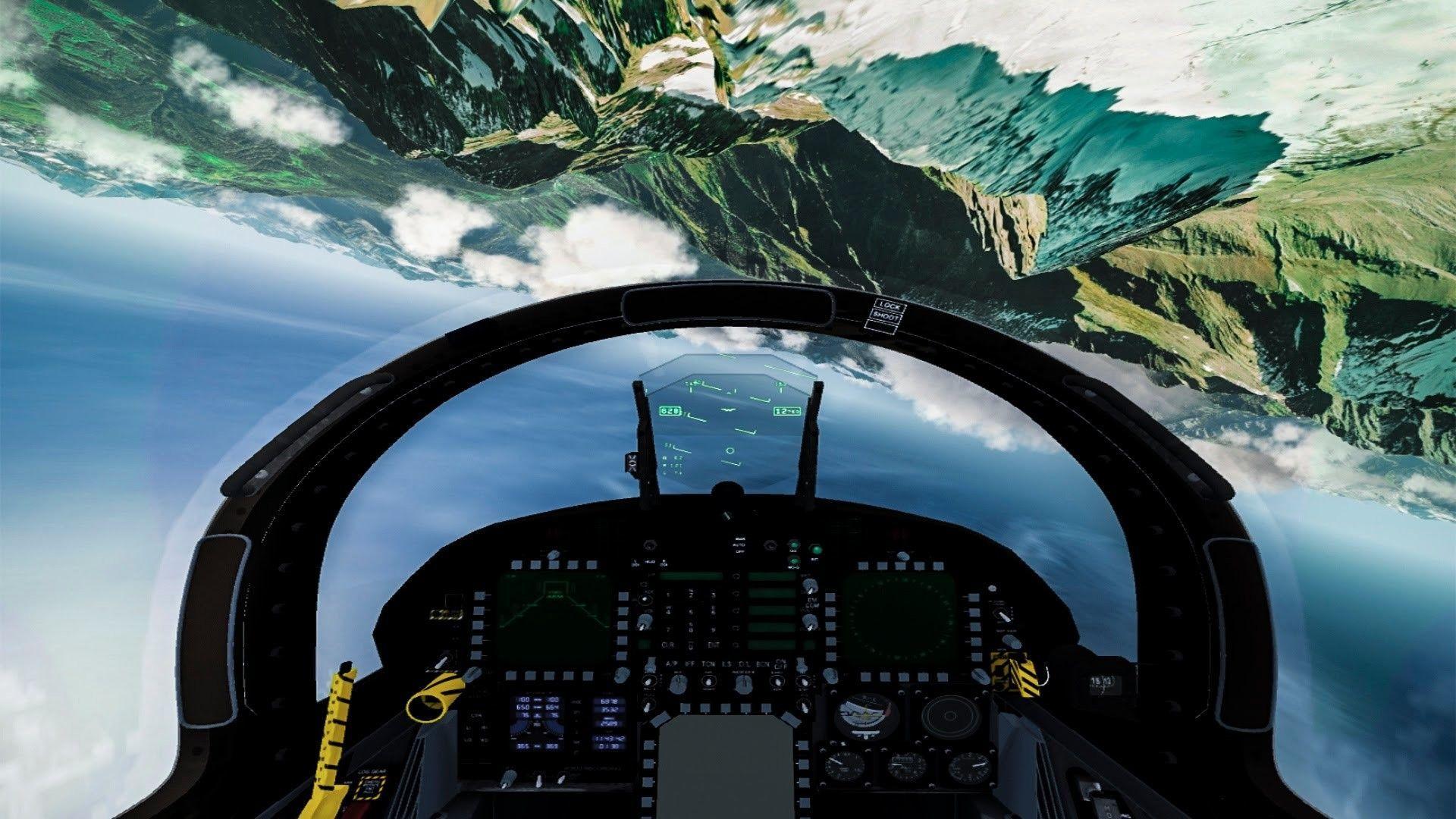 1920x1080 Airplane Cockpit Wallpaper HD