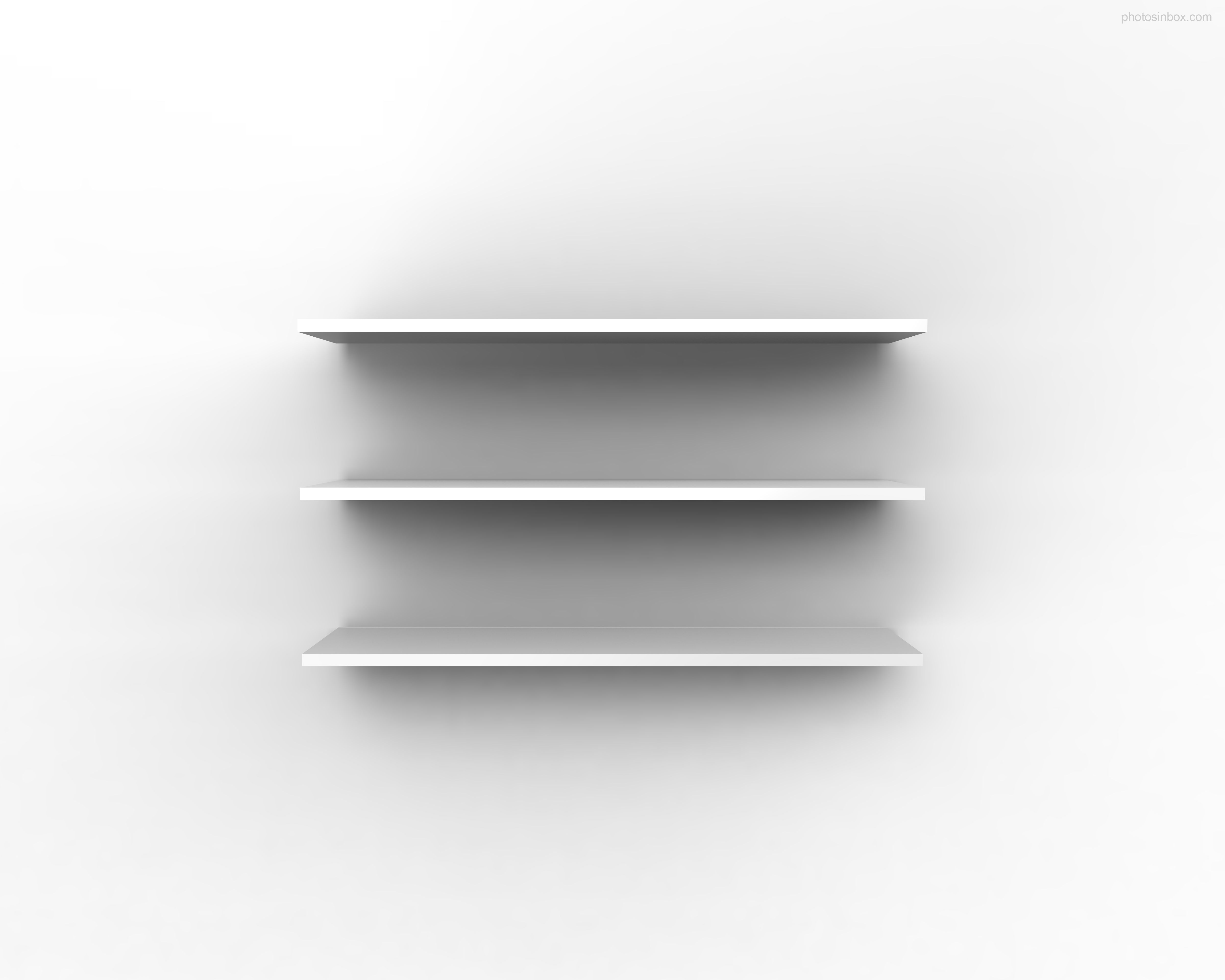 5000x4000 Empty Bookshelf Wallpaper