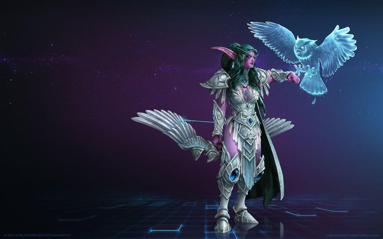 1280x800 Tyrande Whisperwind Wallpaper