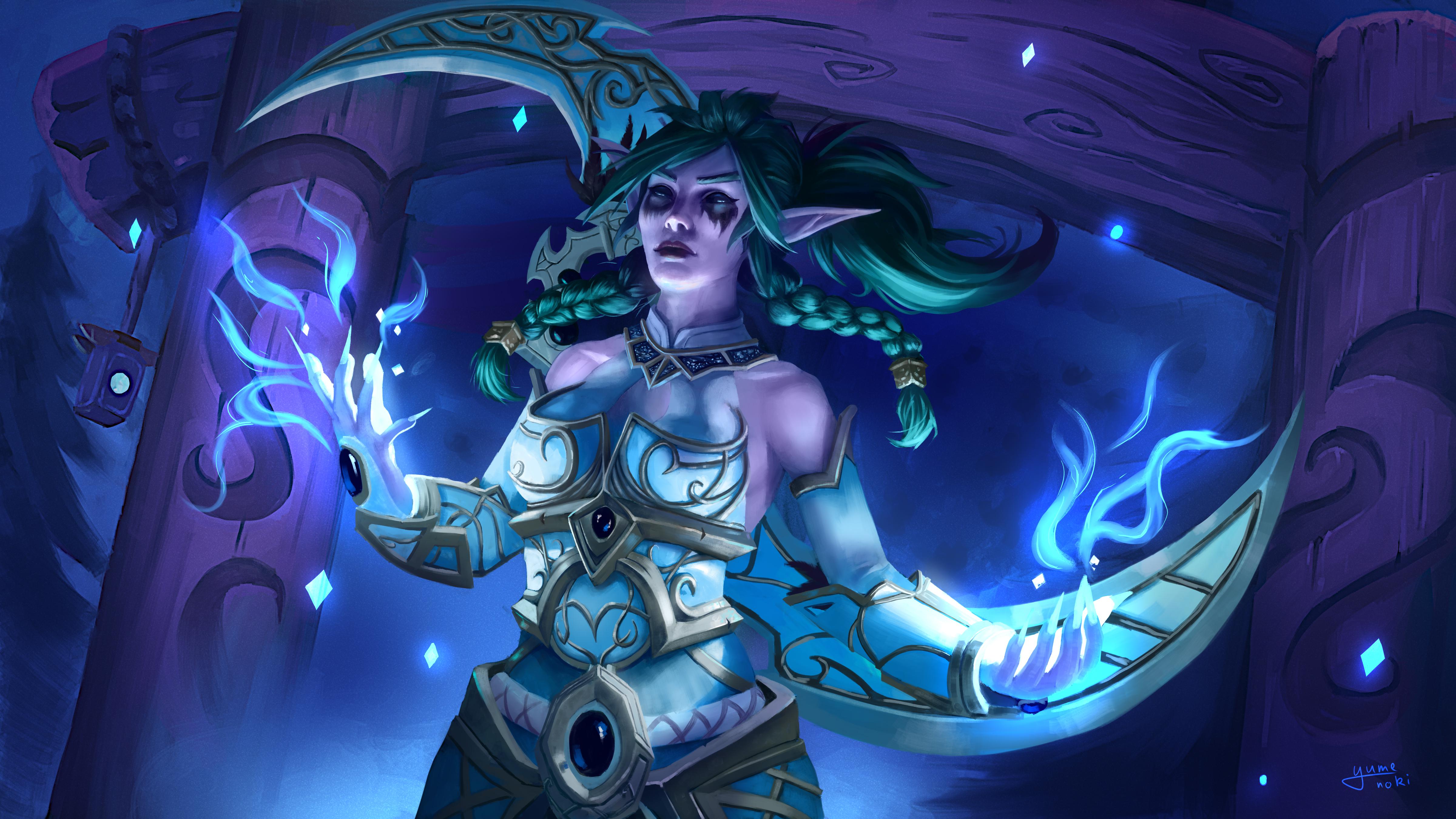 4800x2700 OC Tyrande Whisperwind