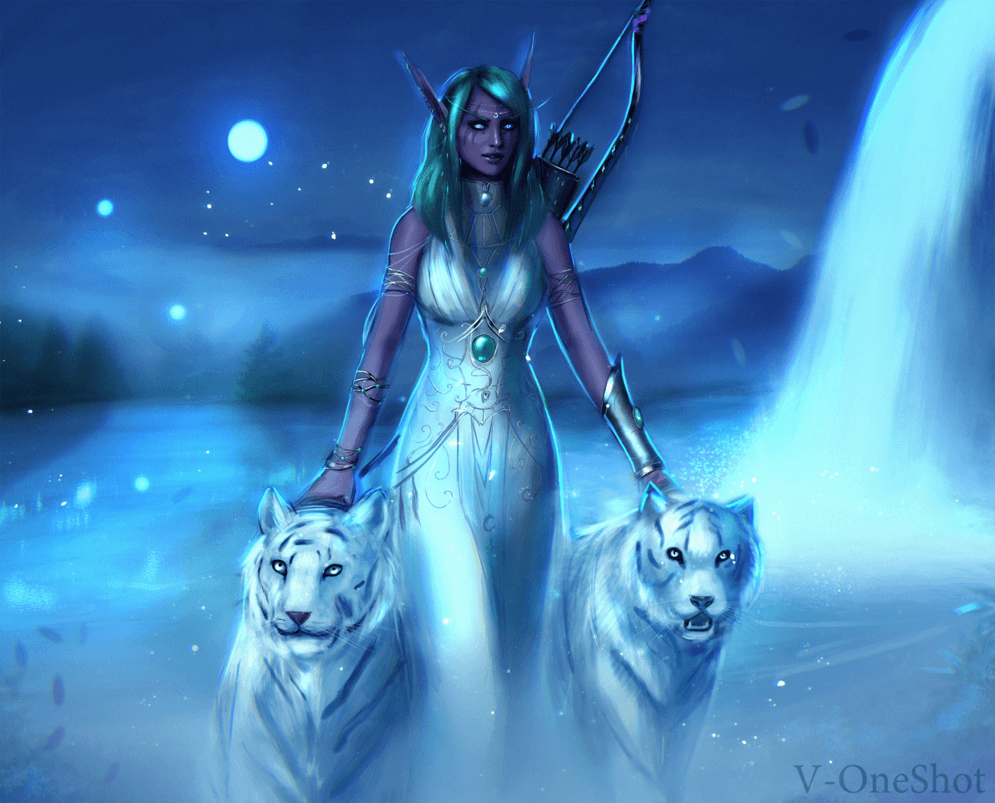 995x803 Tyrande Whisperwind Wallpaper