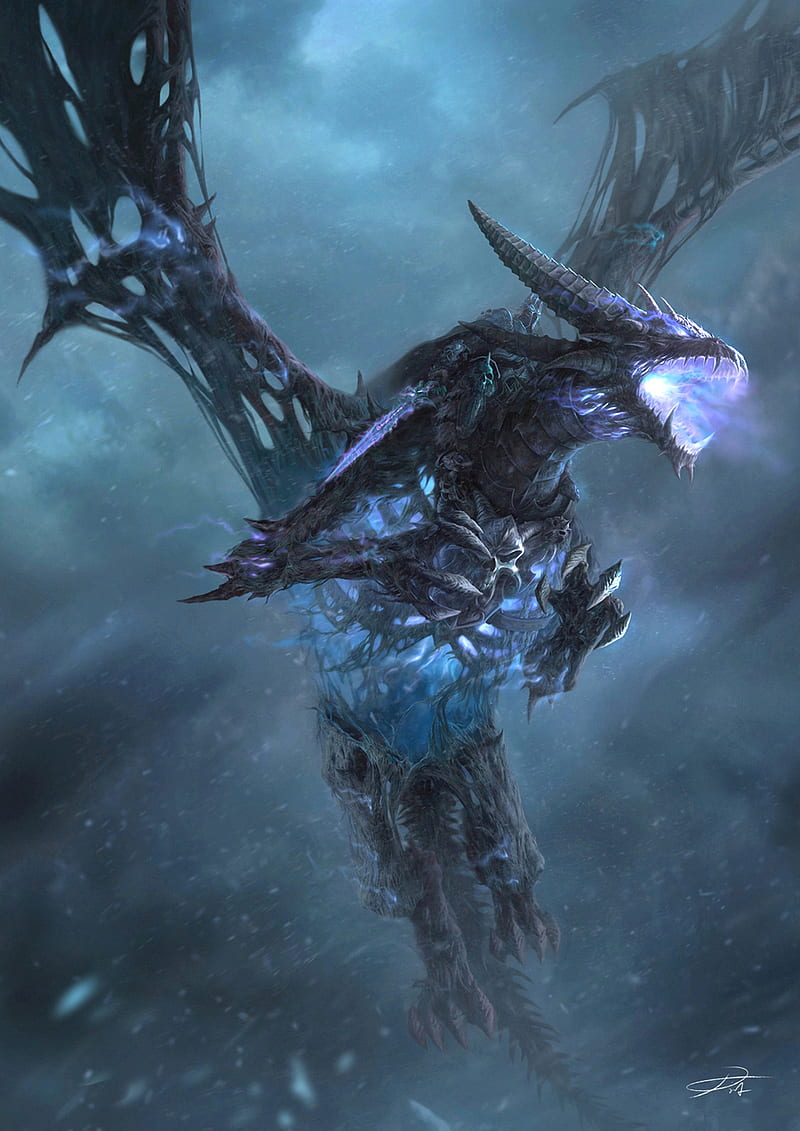 800x1131 Sindragosa, blizzard, dragons, illidan stormrage, king, the lich king, tyrande whisperwind, HD phone wallpaper