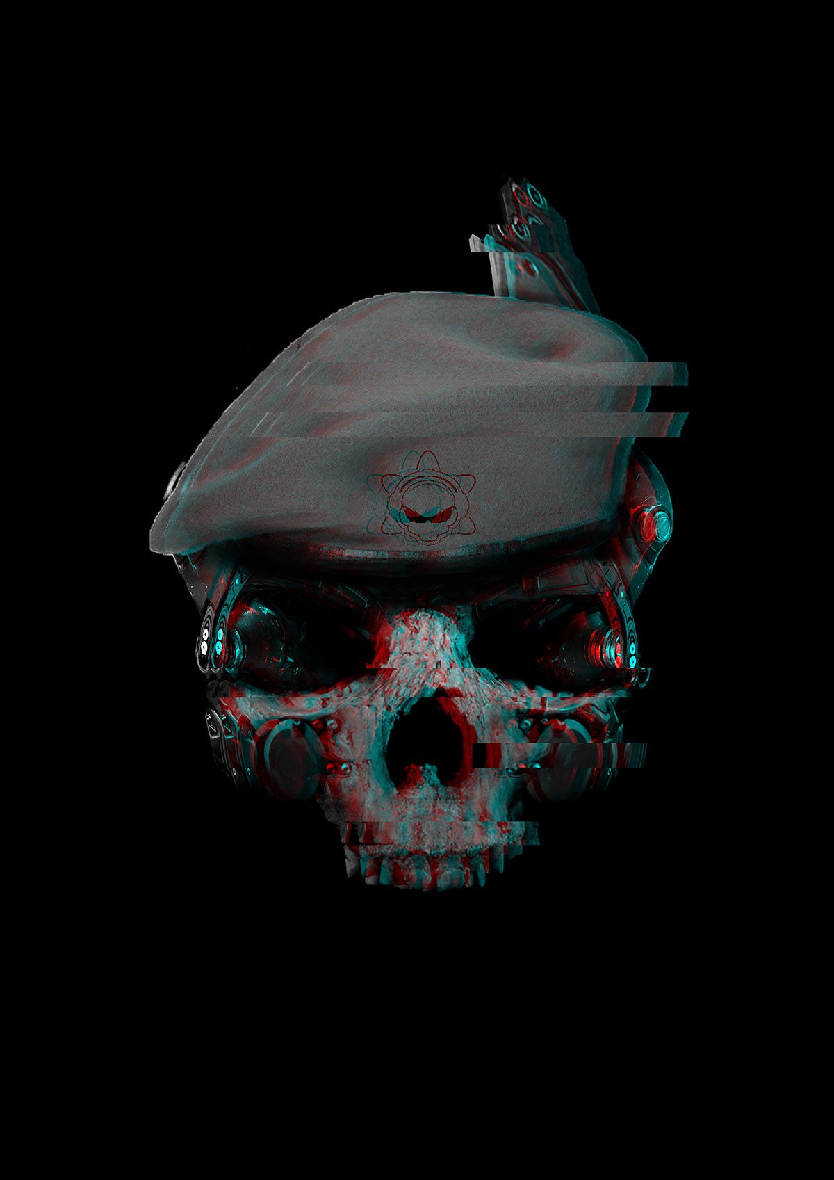 1200x1697 Manmachine Interface techno poster