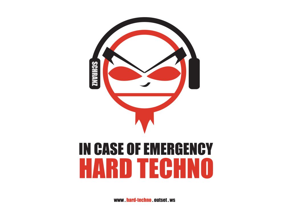 1024x768 Hard Techno Wallpaper 1