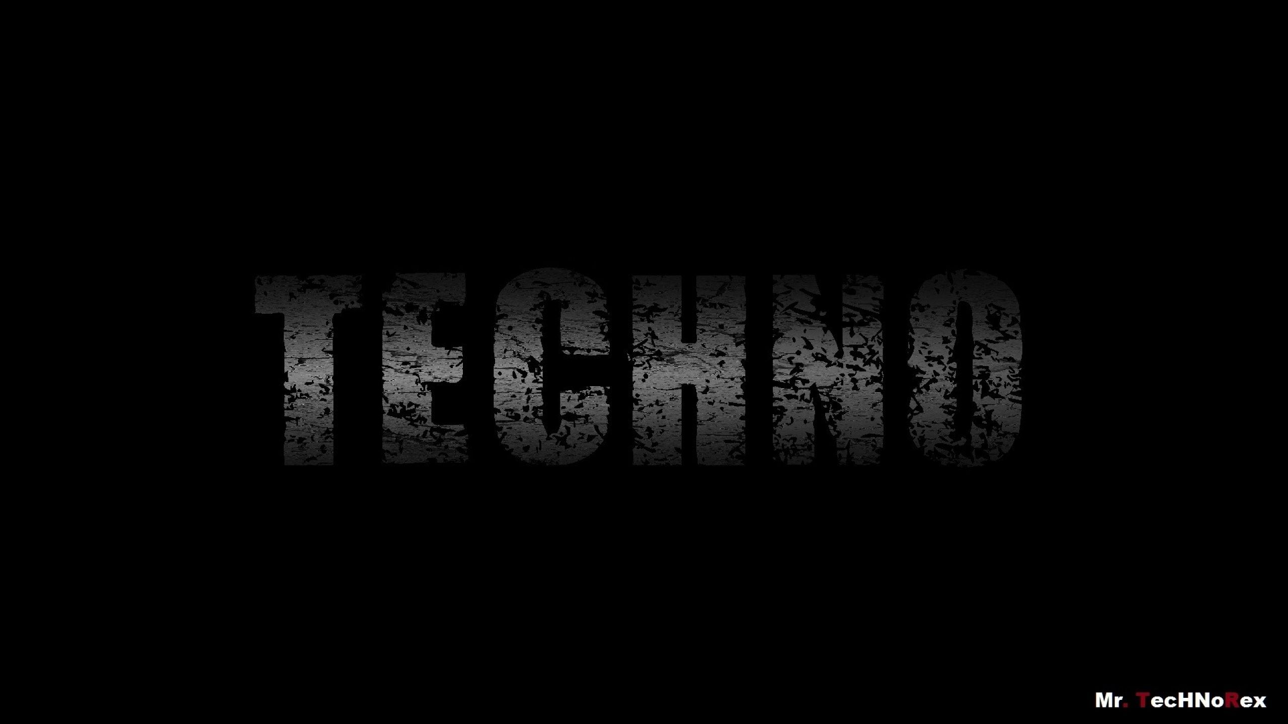 2560x1440 Dark Techno Wallpaper