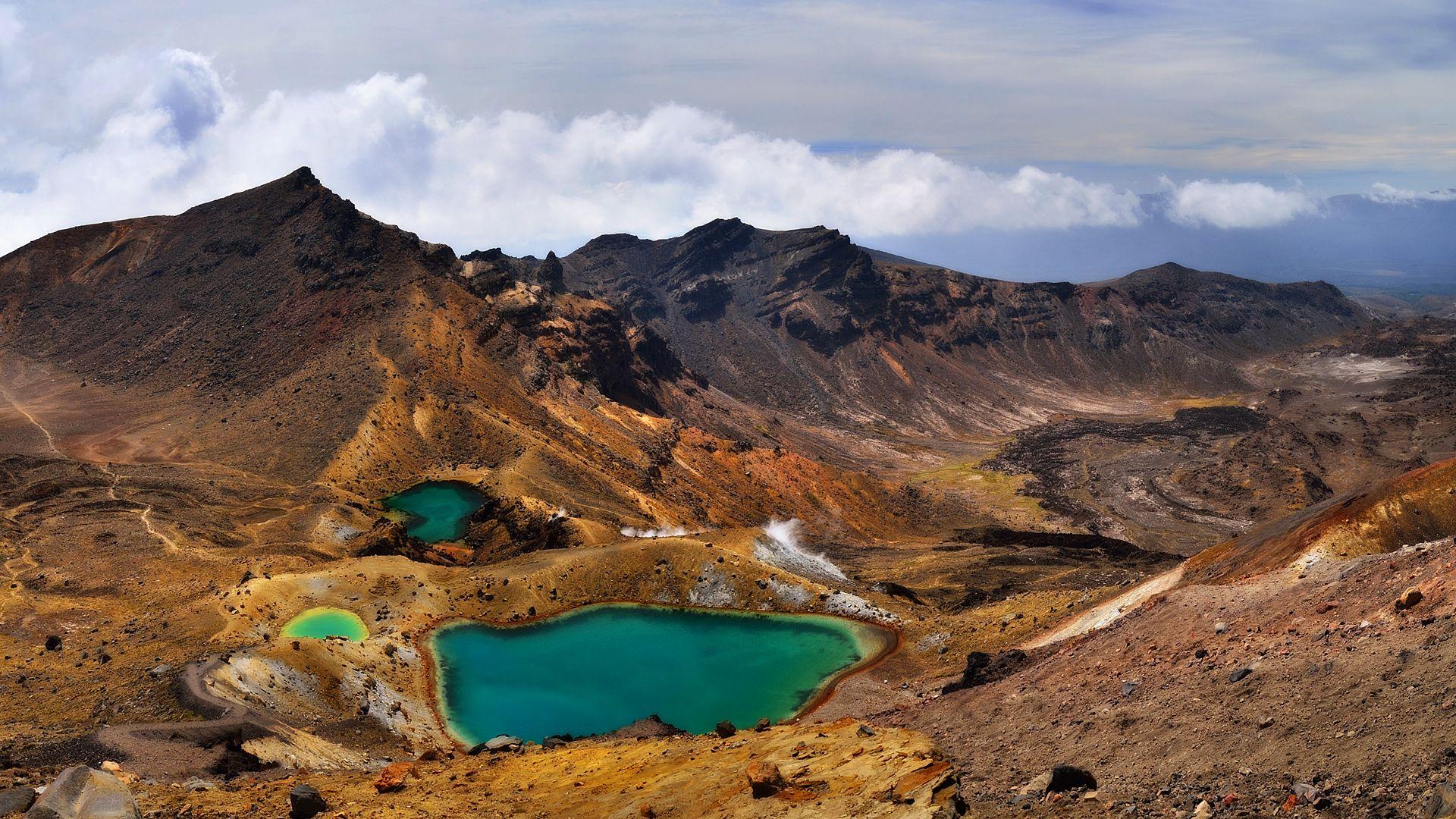1920x1080 Tongariro Park New Zealand desktop PC and Mac wallpaper