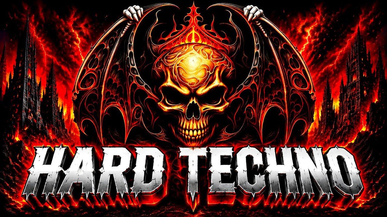1280x720 DEATH NOT IS THE END ⚡ 148 BPM. Industrial Dark Hard Techno Mix. Underground Rave Madness
