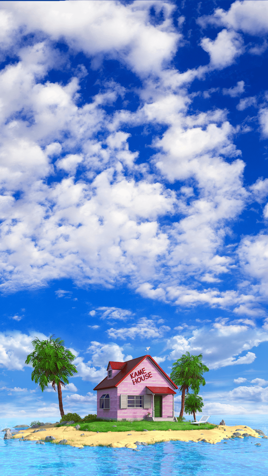 900x1600 Dragon Ball Kame House Wallpaper