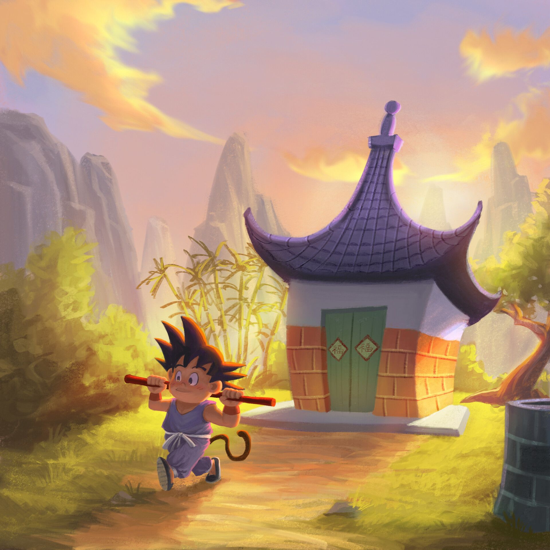 1920x1920 Goku Vs Dragon Ball Kai Wallpaper Calvin Lee Yan Kai 2024 Goku Day Dragon Ball Son Goku At
