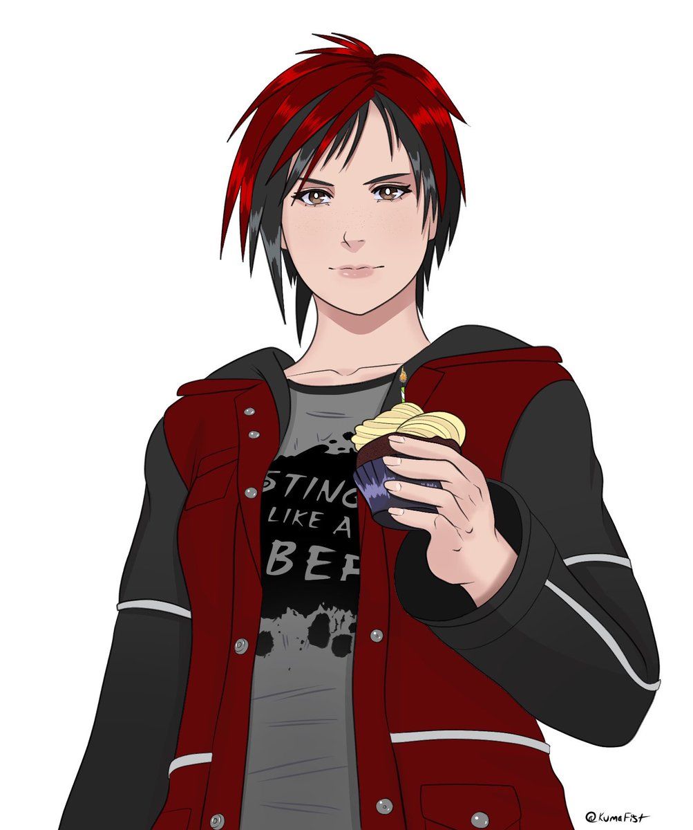 1003x1200 Roman ( Kuma ) on X: I already said Happy Birthday to Mila. Here is Mila with a birthday cupcake