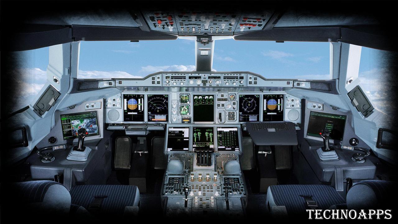 1280x720 Cockpit Wallpaper for Android