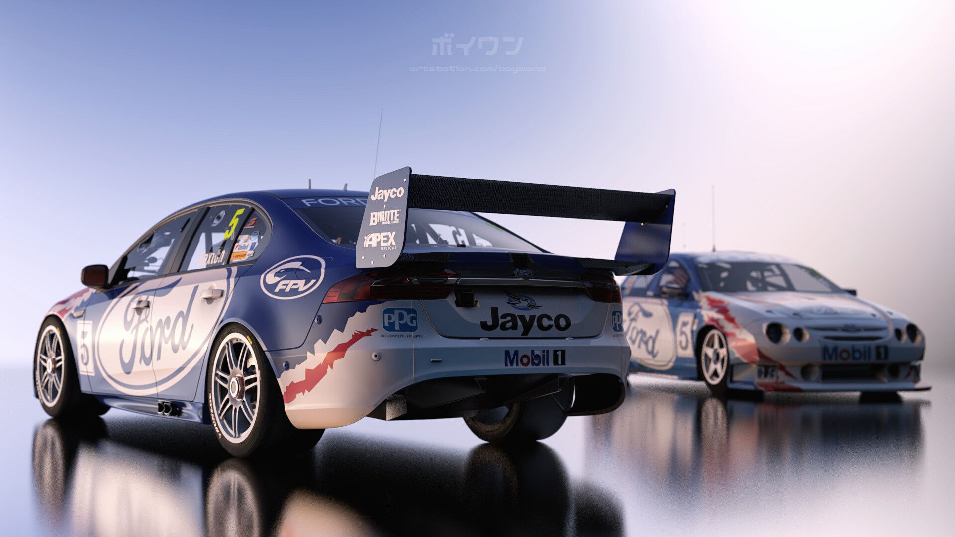1920x1080 Oleg Falcon V8 Supercar '17
