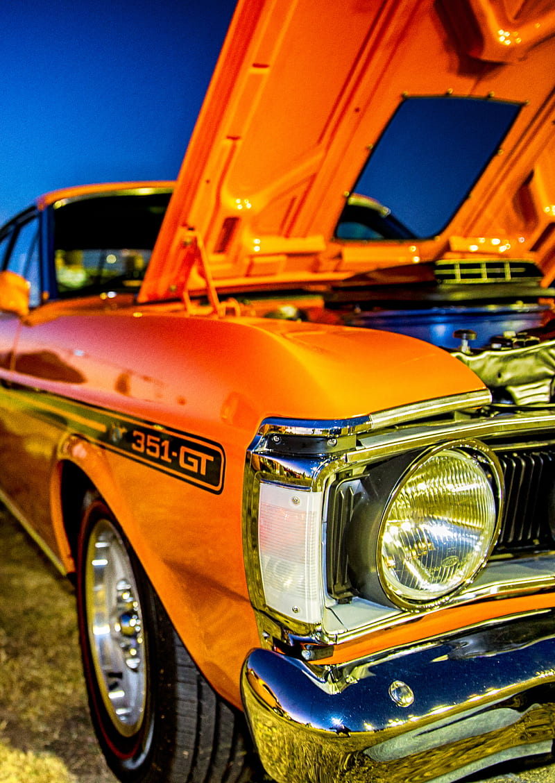 800x1128 FORD 351 GT, australia, bathurst, old school, v HD phone wallpaper