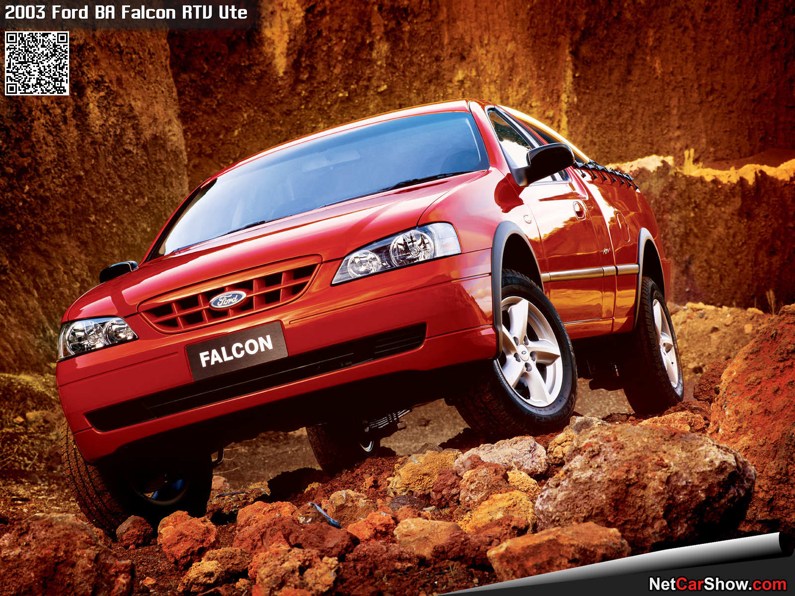 1600x1200 Ford BA Falcon RTV Ute (2003), information & specs