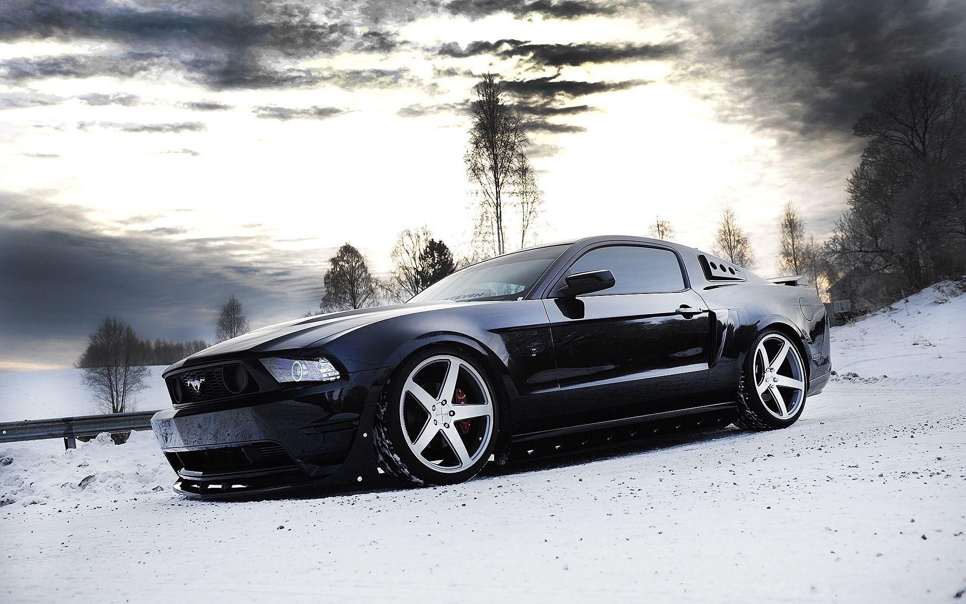 1920x1200 Ford Mustang Black