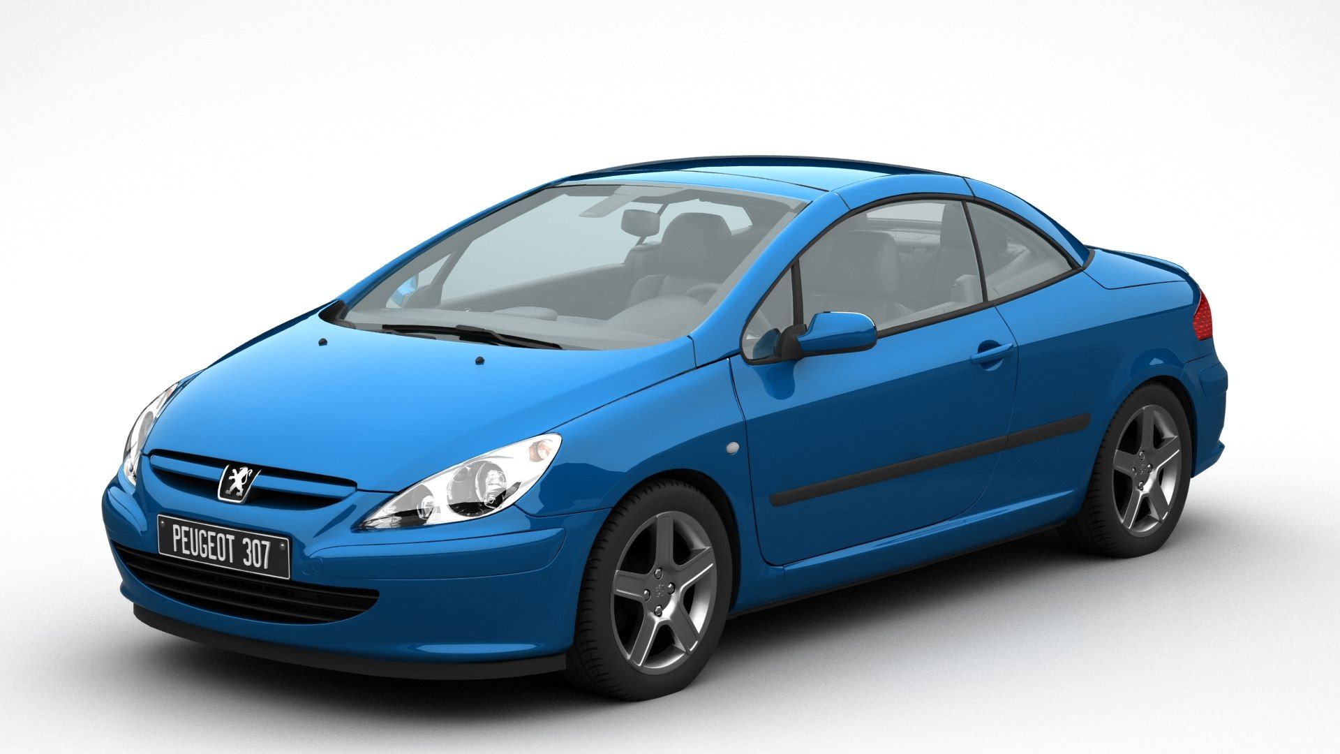 1920x1080 3D Peugeot 307 CC