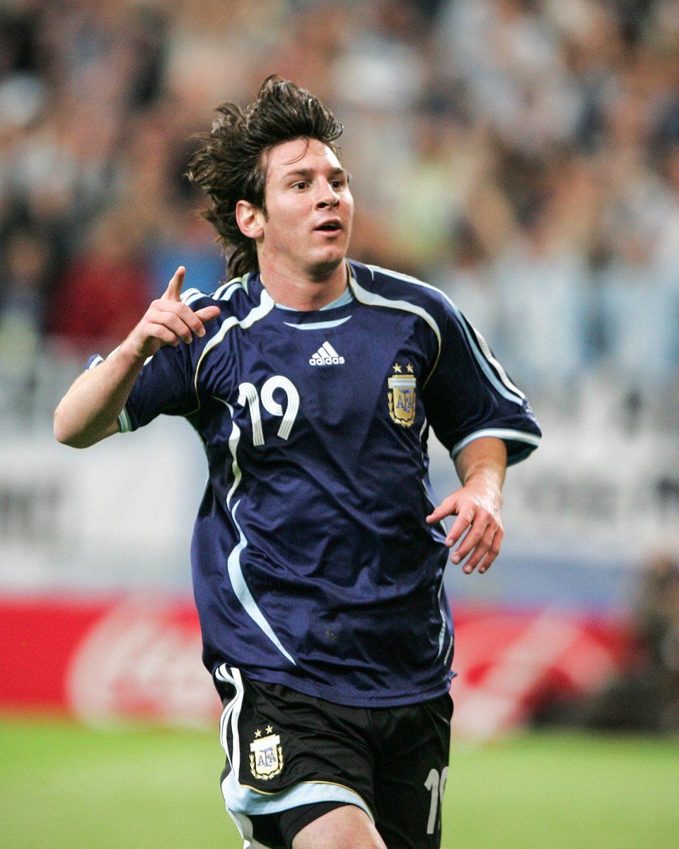 960x1200 B R Football On X: On This Day In An 18 Year Old Lionel Messi Scored His First World Cup Goal In A 6 0 Win Vs. Serbia