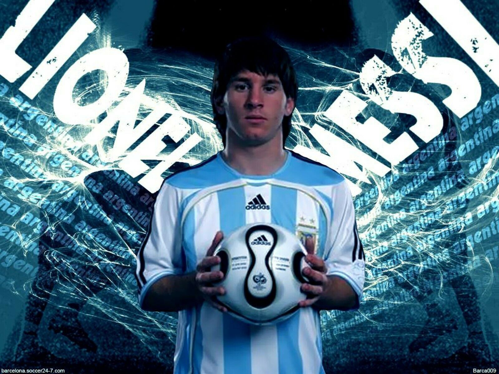 1600x1200 Lionel Messi Reproduction archival quality photo
