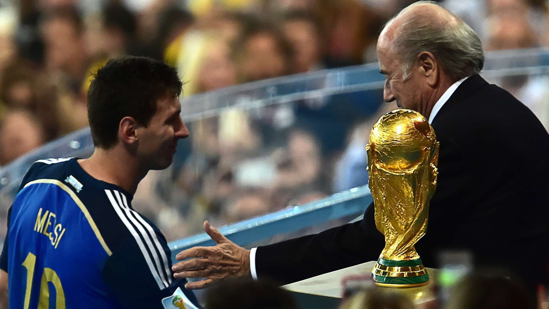 1920x1080 Lionel Messi's history at the World Cup: 2006 debut, 2010 Maradona pairing & 2014 final heartbreak. Goal.com US