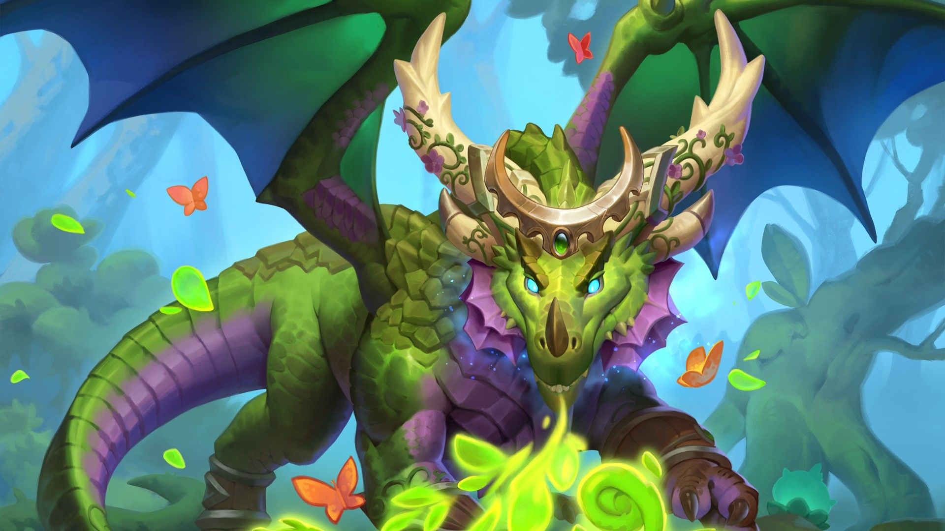 1920x1080 Hearthstone: Into the Emerald Dream will start the Year of the Raptor