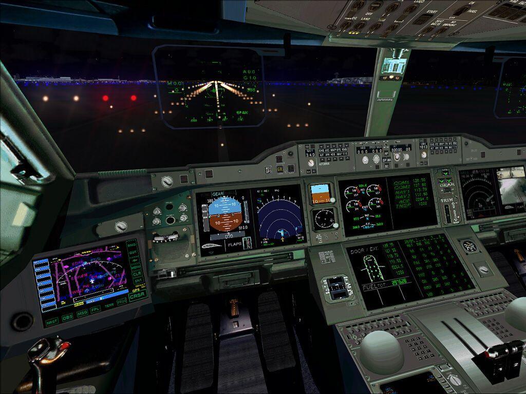 1024x768 The Airbus A350 Cockpit. Helicopter cockpit, Passenger aircraft, Cockpit