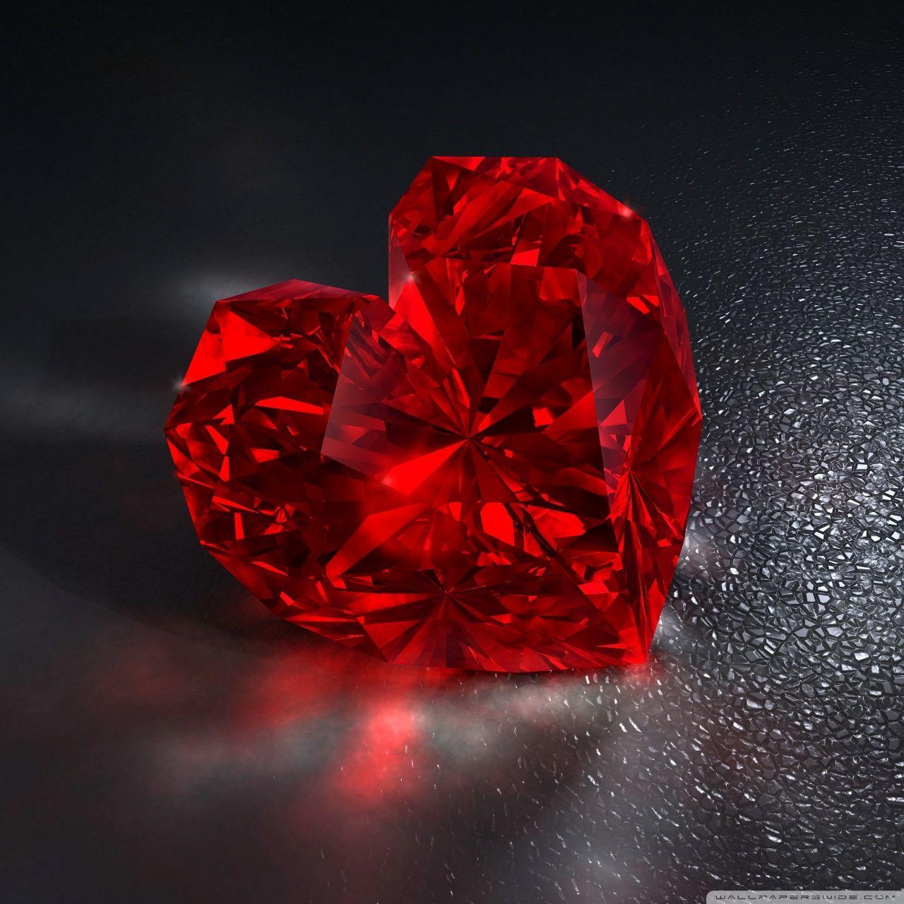 1280x1280 Diamond Heart Ultra HD Desktop Background Wallpaper for 4K UHD TV : Widescreen & UltraWide Desktop & Laptop : Tablet