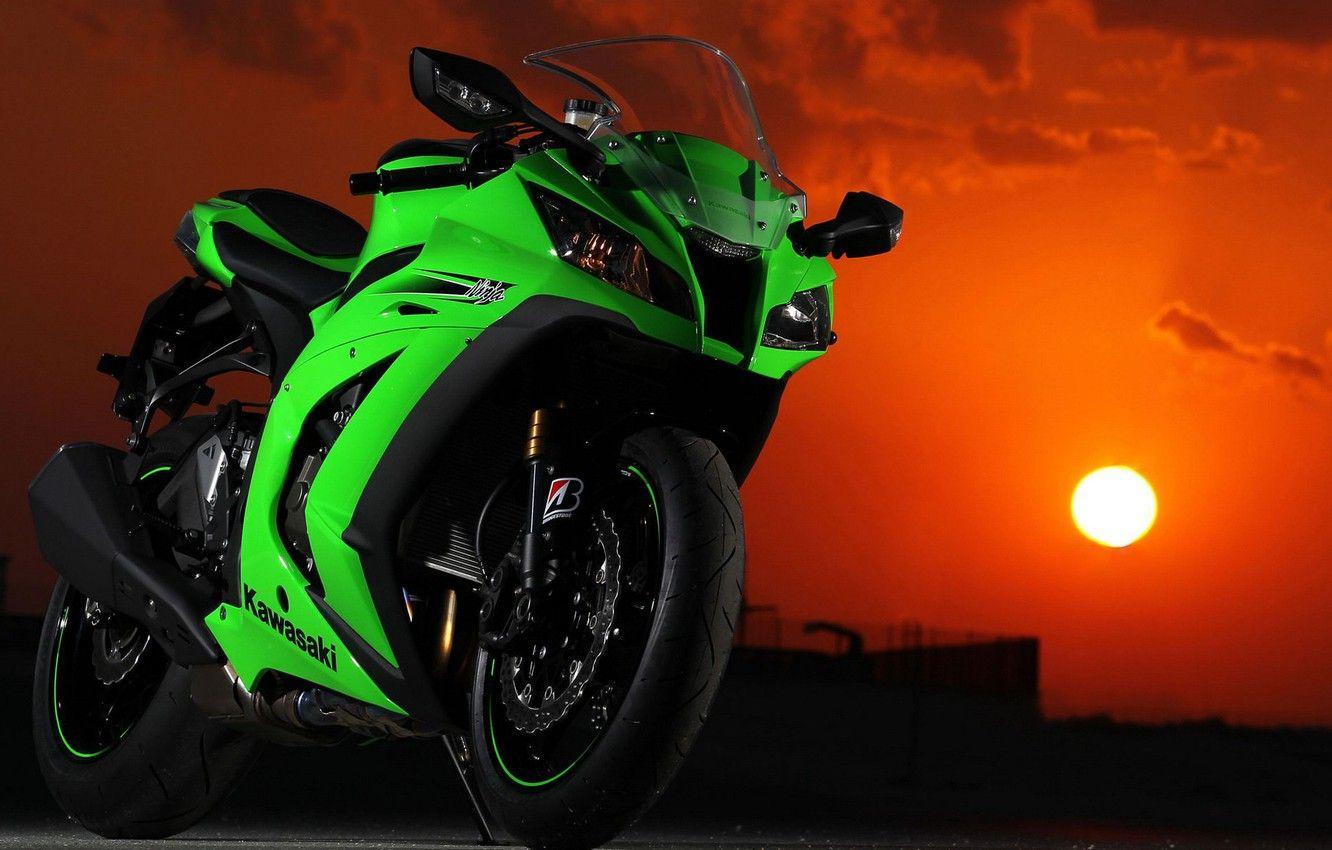 1332x850 Wallpaper kawasaki ninja tuned, kawasaki speed, Kawasaki ninja wallpaper image for desktop, section игры