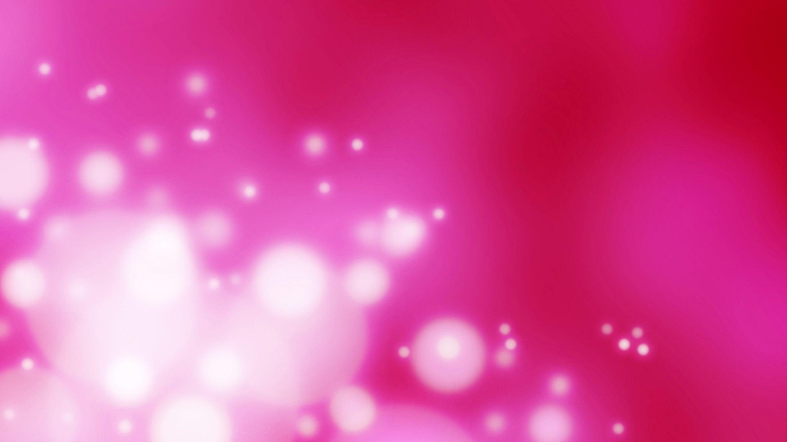 2560x1440 ABSTRACT LIGHTS PINK SPARKLES WALLPAPER