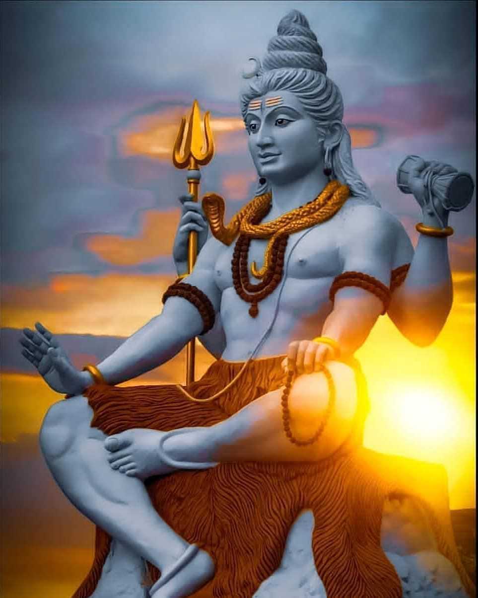 963x1204 Dhyan Mudra of Lord Shiva Photo Free Download for Mobile