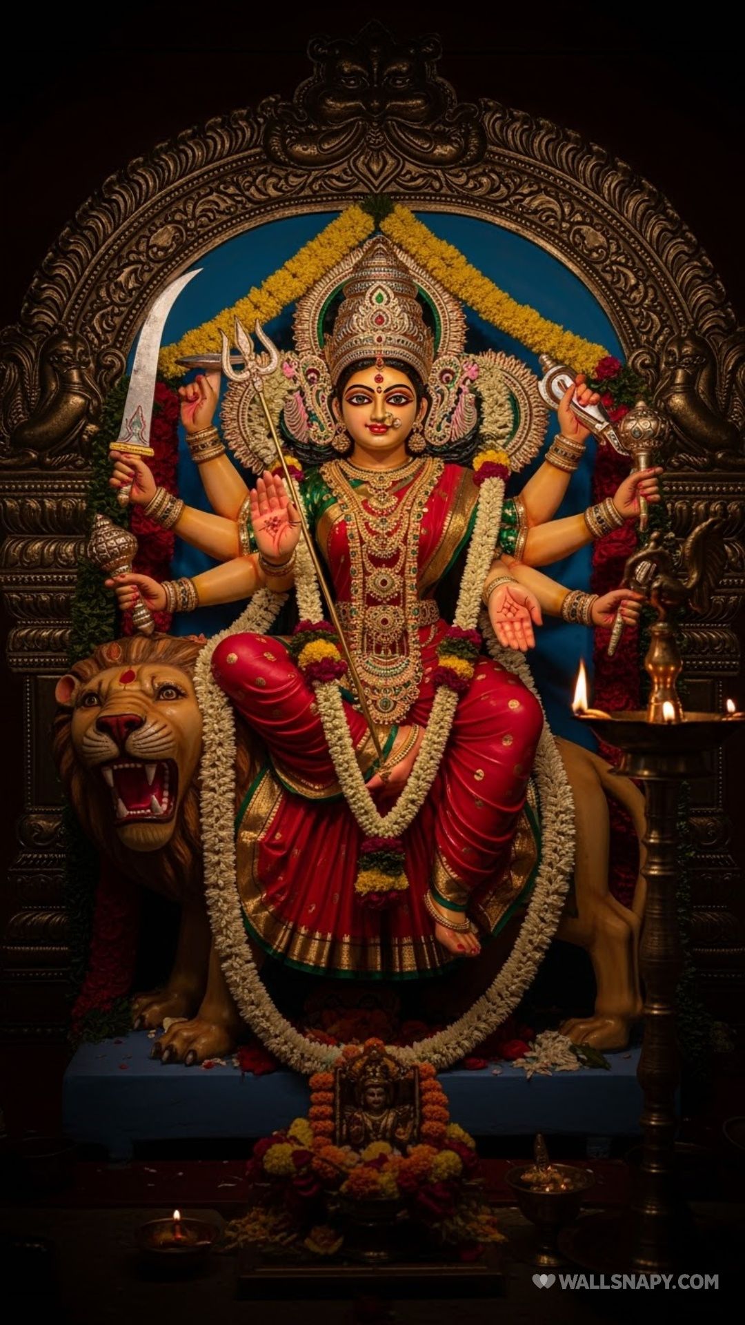 1080x1920 Jagadamba maa durga 1080p photo free
