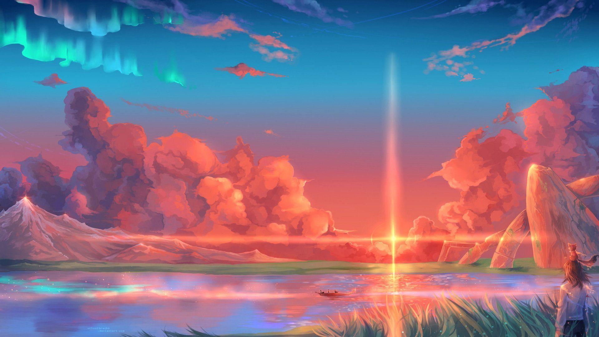 1920x1080 Aesthetic Anime Wallpaper: Image