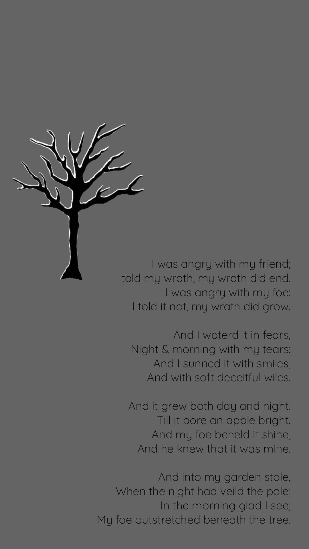 1080x1920 Poison trees ideas. poison tree wallpaper iphone, poisen tree, black poison tree wallpaper