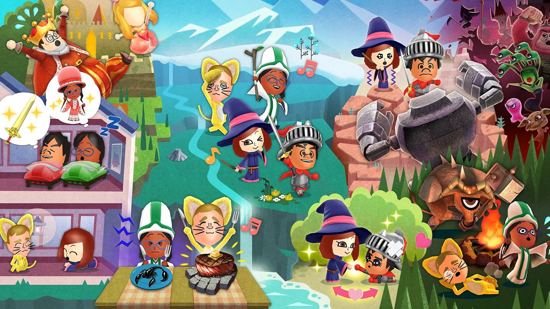 1920x1080 Miitopia Review