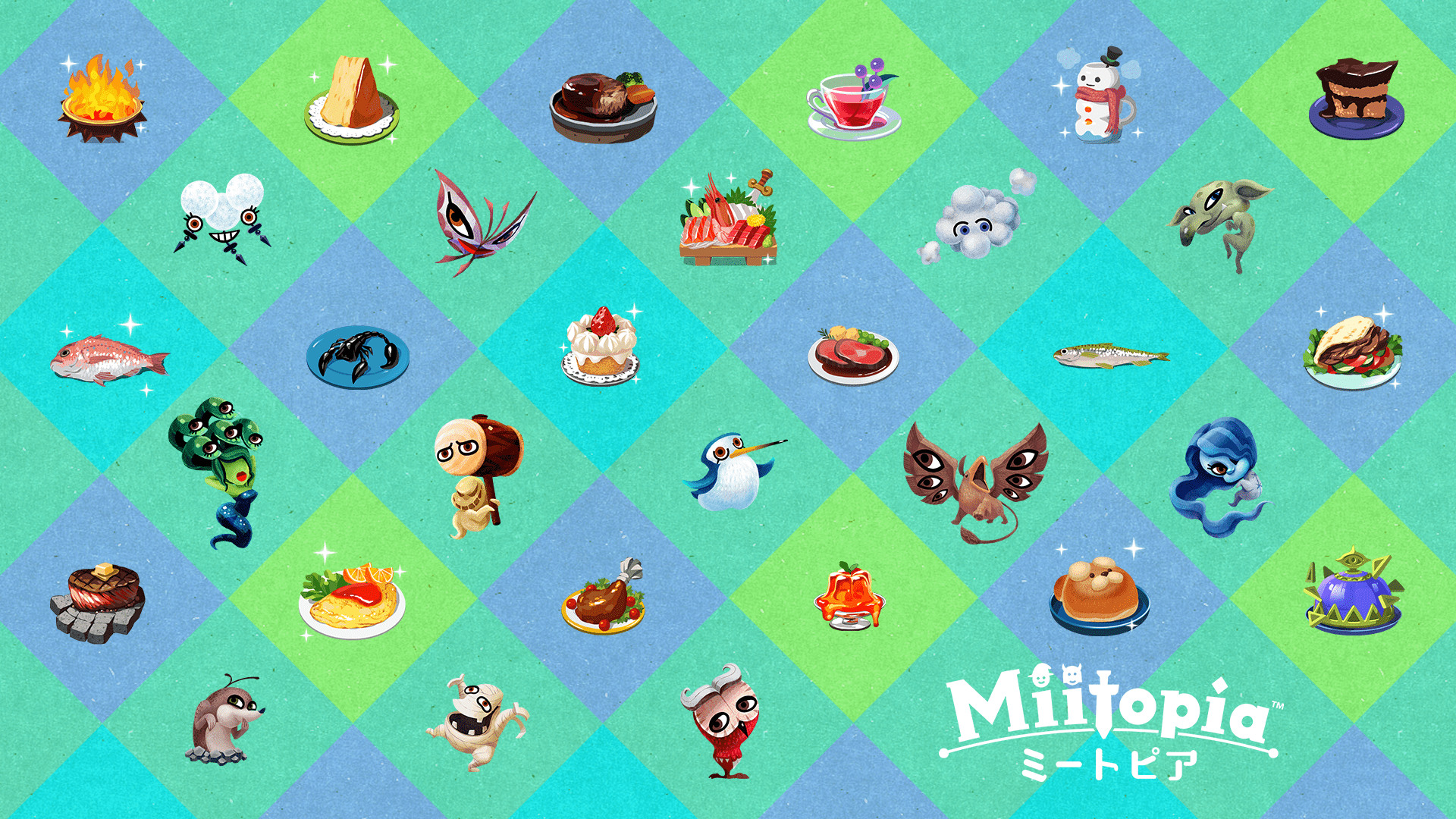 1920x1080 Miitopia Wallpaper Japanese Nintendo