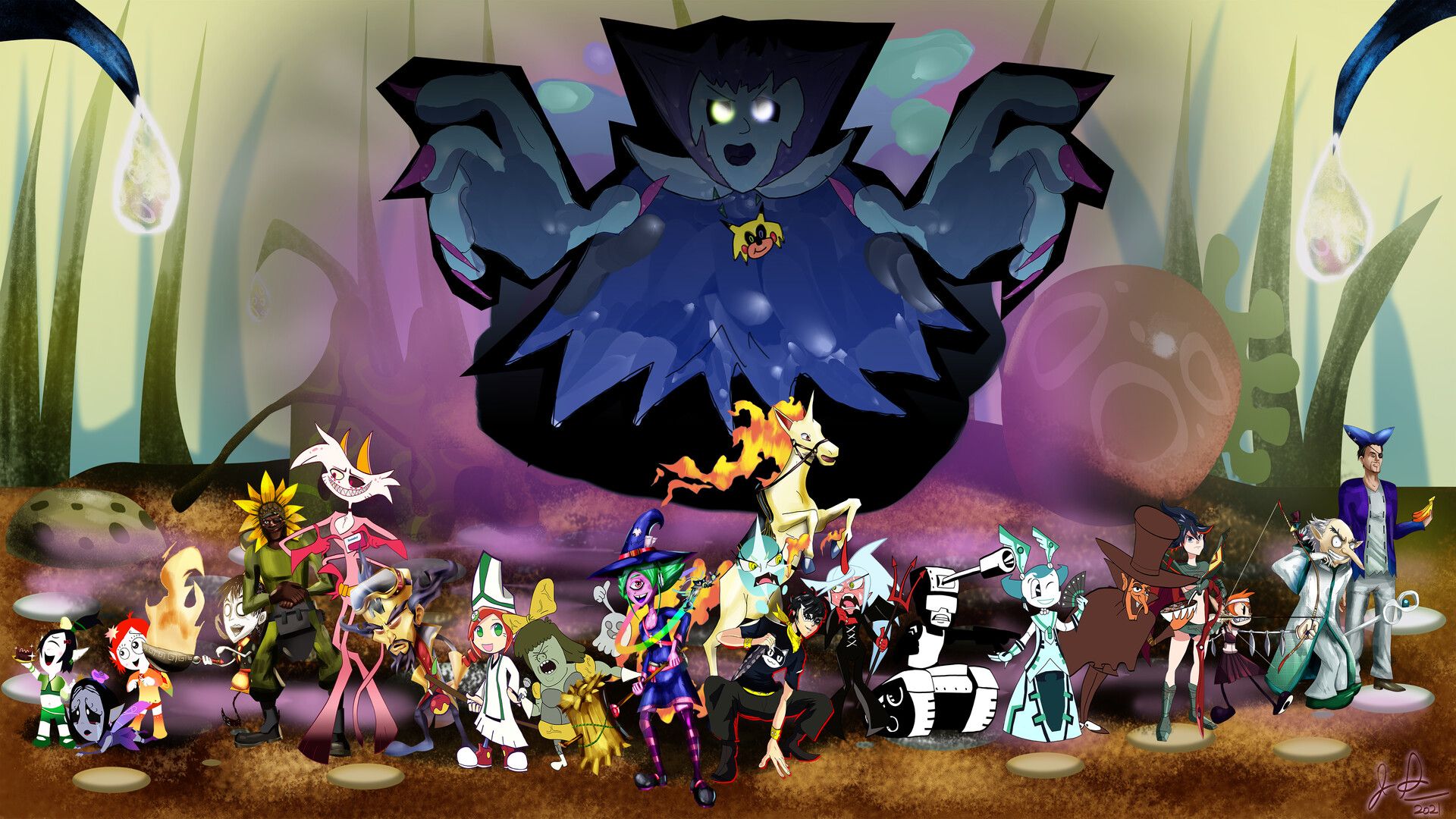 1920x1080 My Miitopia Meme Team