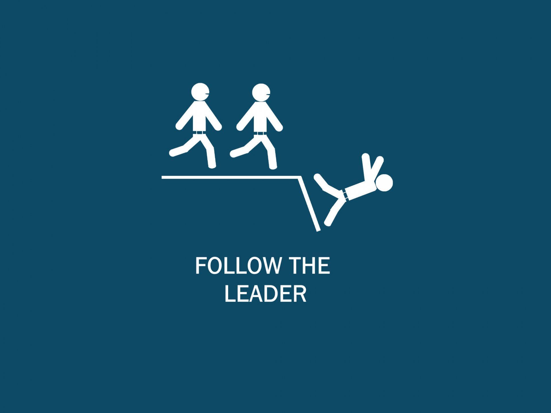 1920x1440 Funny Blue Follow the Leader HD Wallpaperx1536