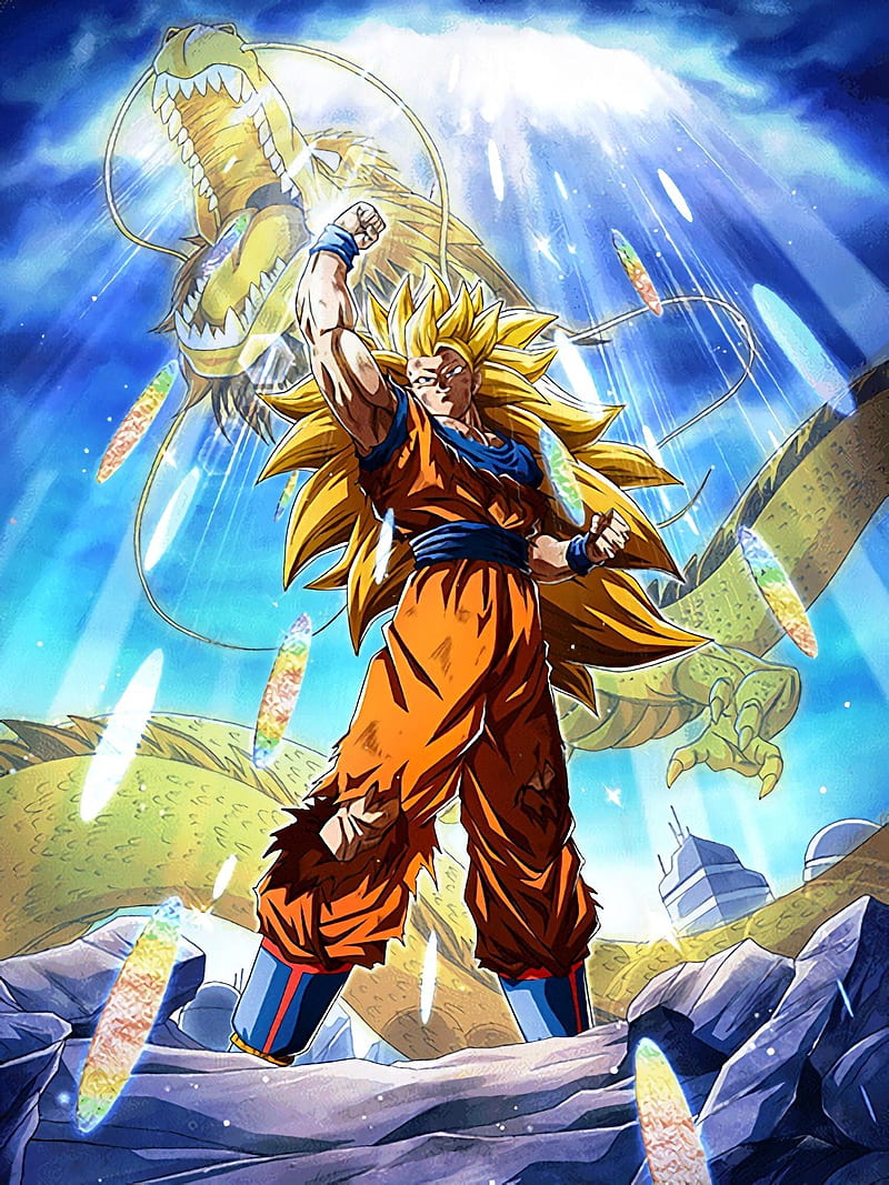 800x1067 HD goku dragon fist wallpaper