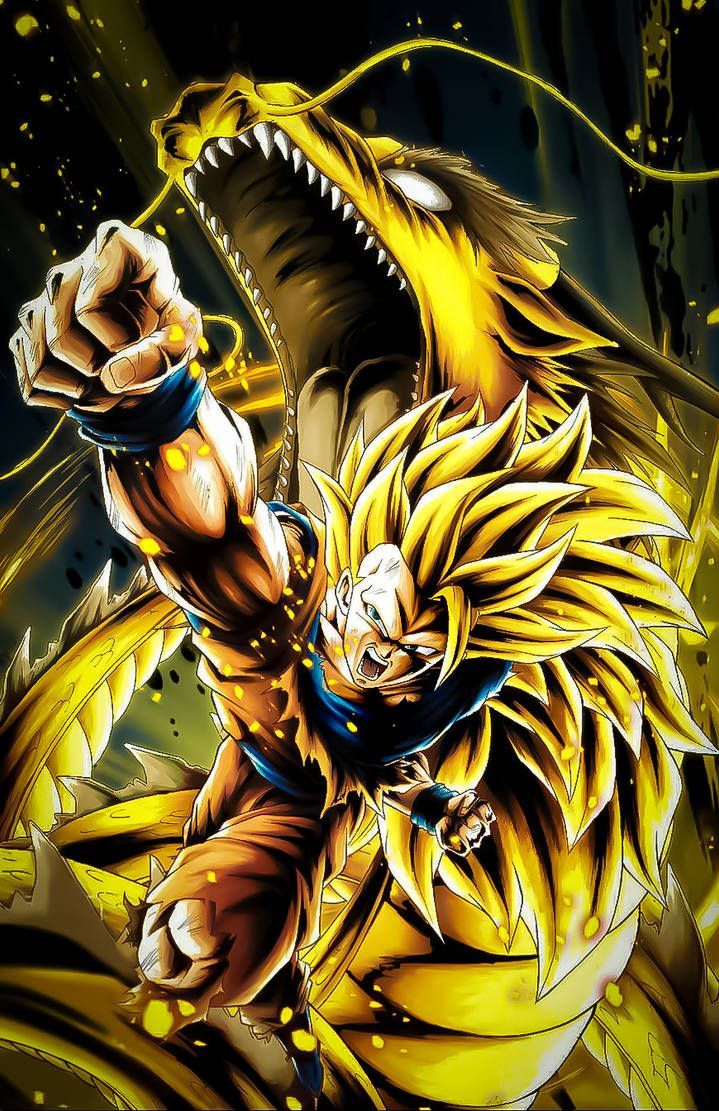 719x1111 Dragon Fist SSJ3 Goku