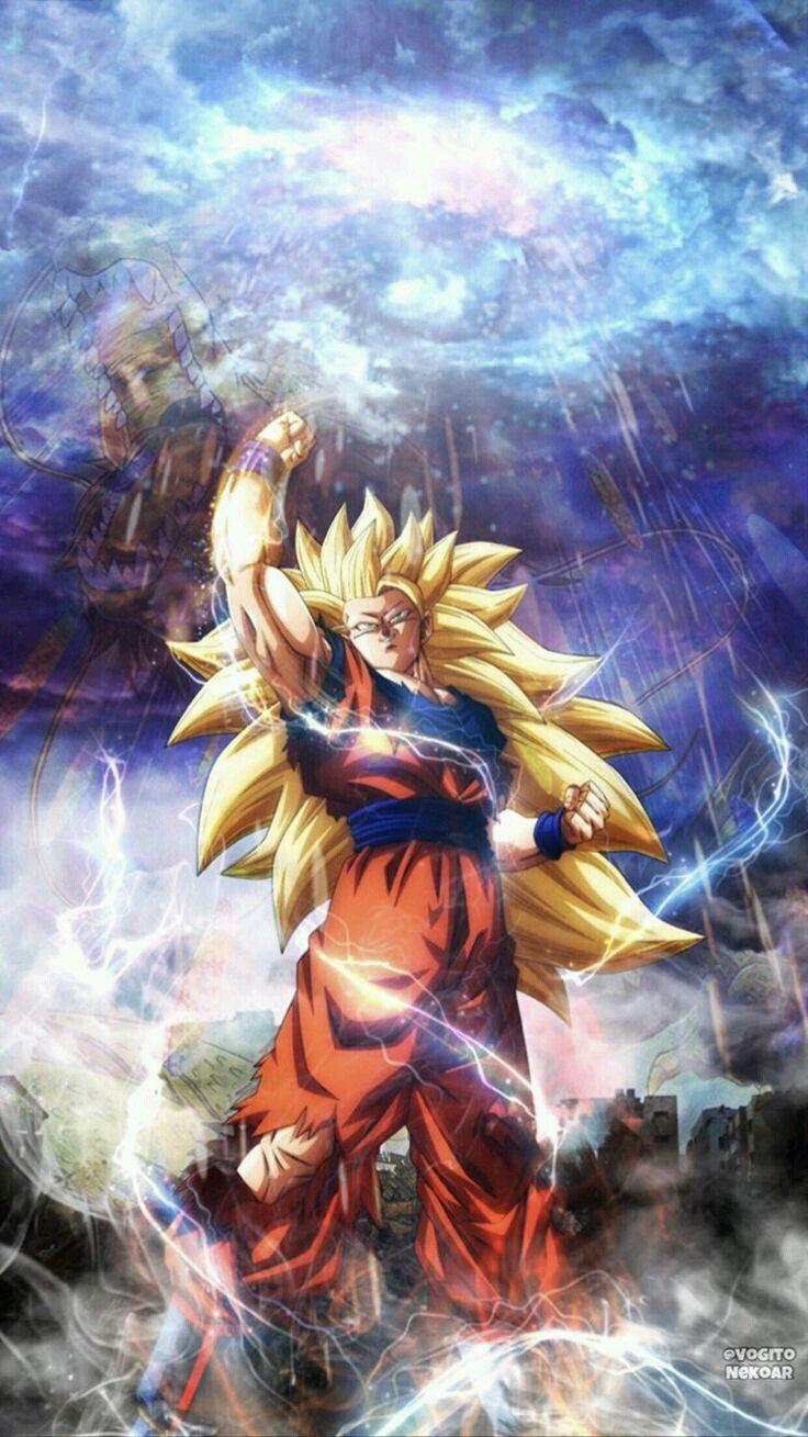 736x1309 Goku Dragon Fist Wallpaper