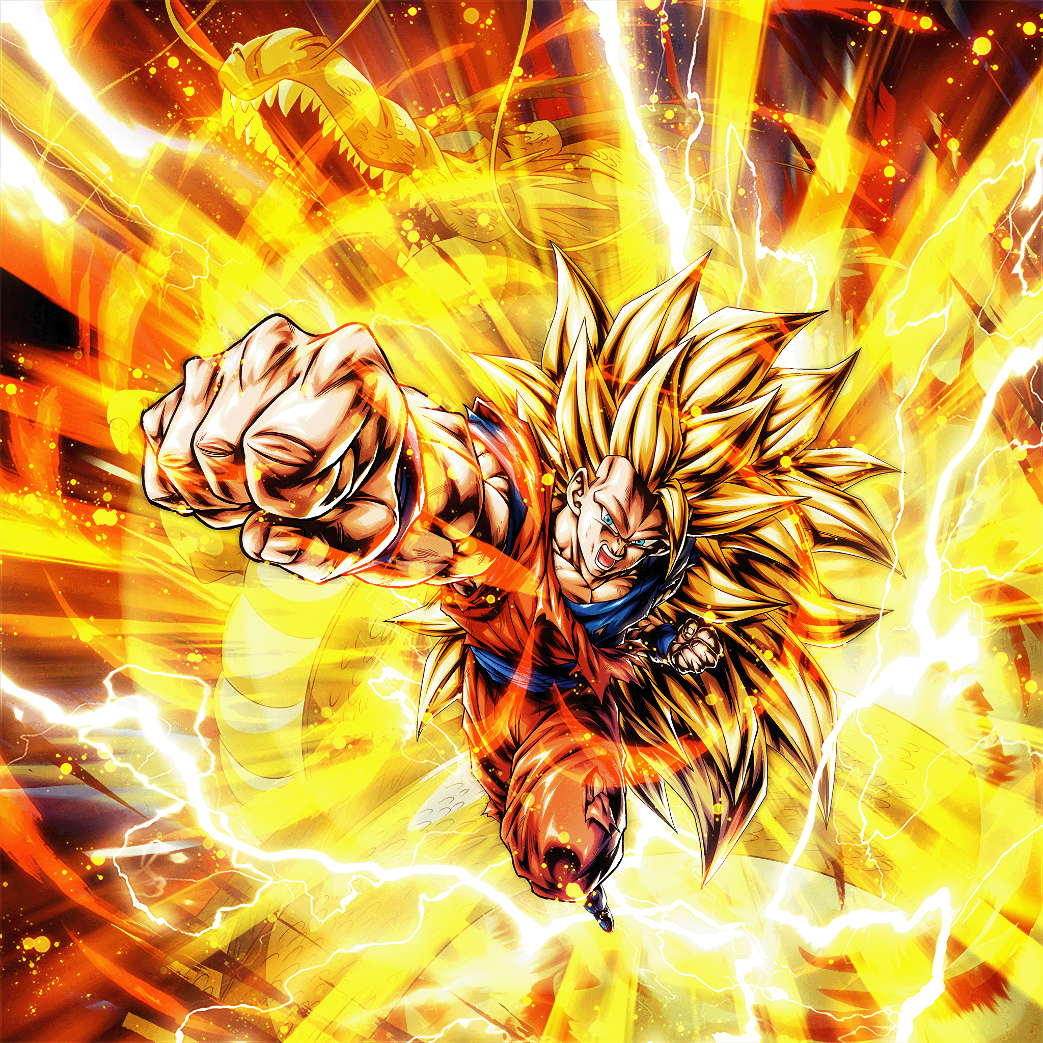 2048x2048 Hydros on X: GRN Legends Limited Sparking Super Saiyan 3 Goku HD + 4K PC Wallpaper + 4K Phone Wallpaper Version! #DBLegends #DragonBallLegends / X