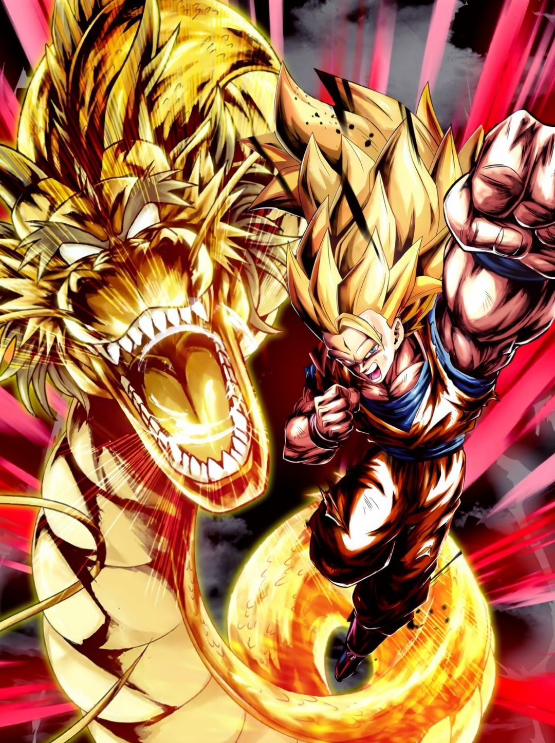 1080x1447 Did my best to make a LF SSJ3 Goku (Dragon Fist)