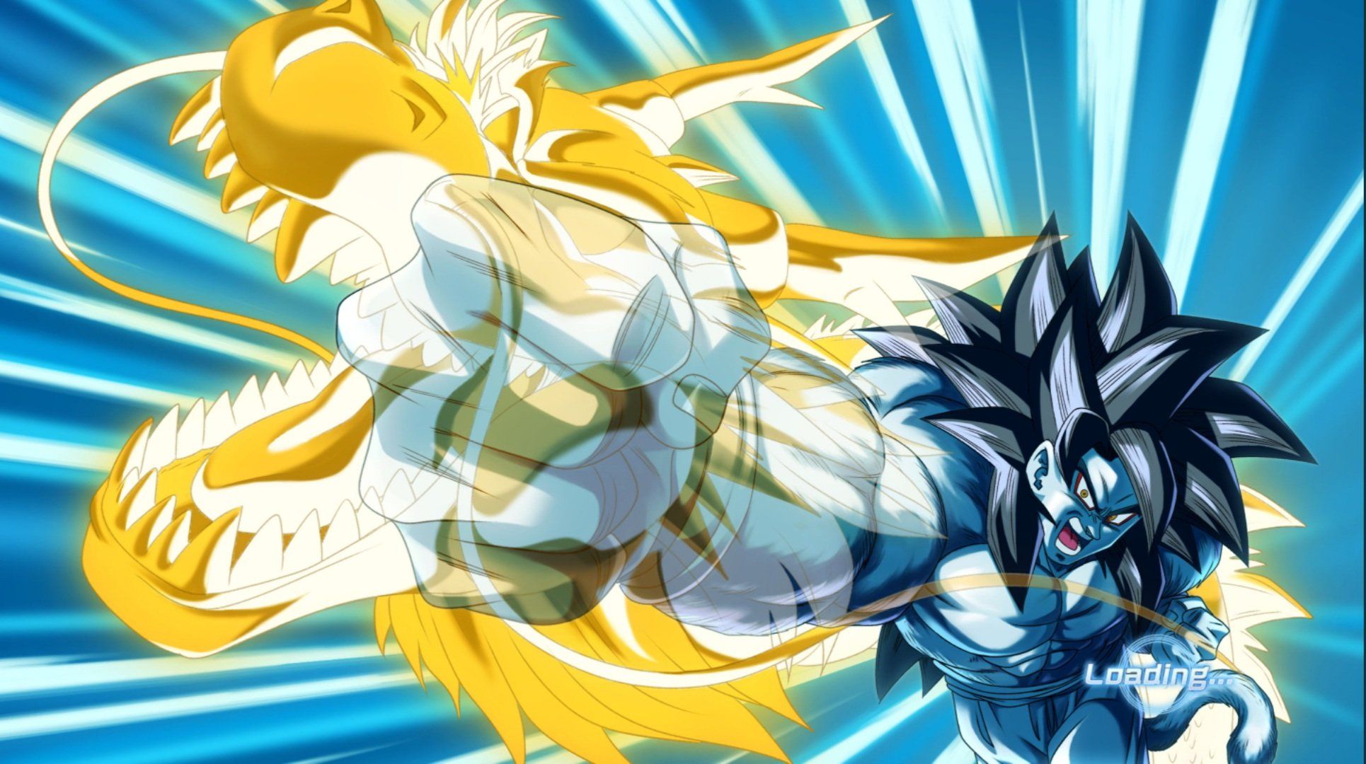 1930x1080 Rénaldo  on X: Dragon Ball Xenoverse 2 Goku Dragon Fist Loading Screen / X