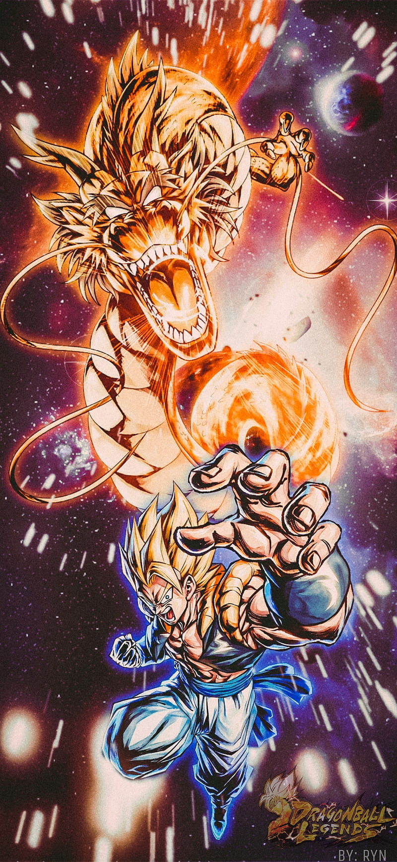800x1735 GOGETA, anime, dragon ball, games, HD phone wallpaper