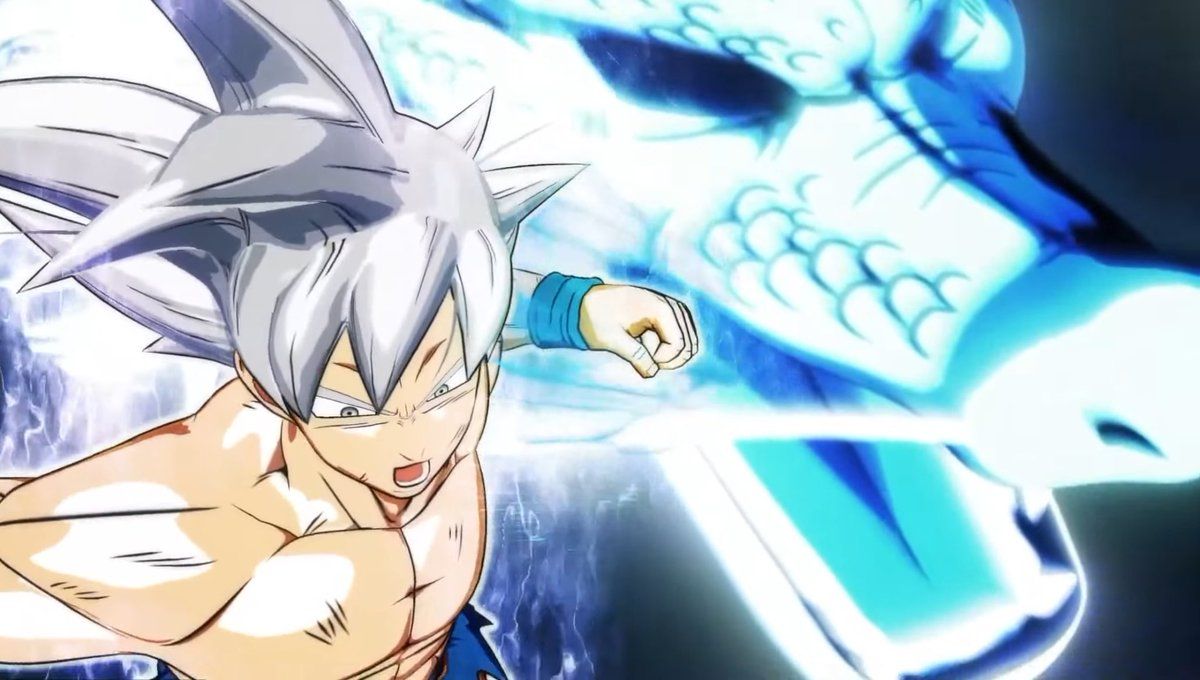 1200x680 Ultra Instinct Goku Silver Dragon Fist from SDBH Anime Finale!