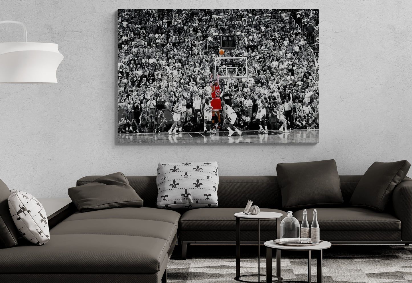 1445x993 Michael Jordan Last Shot Print Art