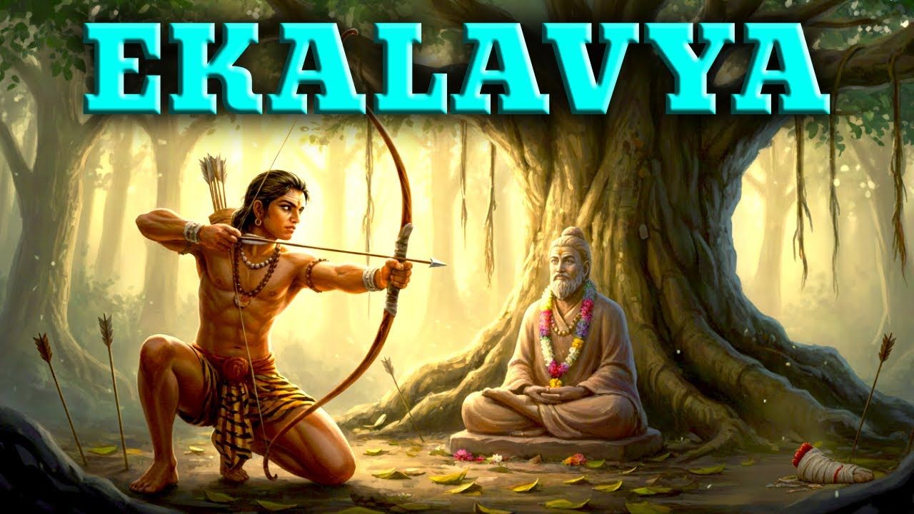 1280x720 ✊ Ekalavya: The Self Made Archer Who Mastered Silence