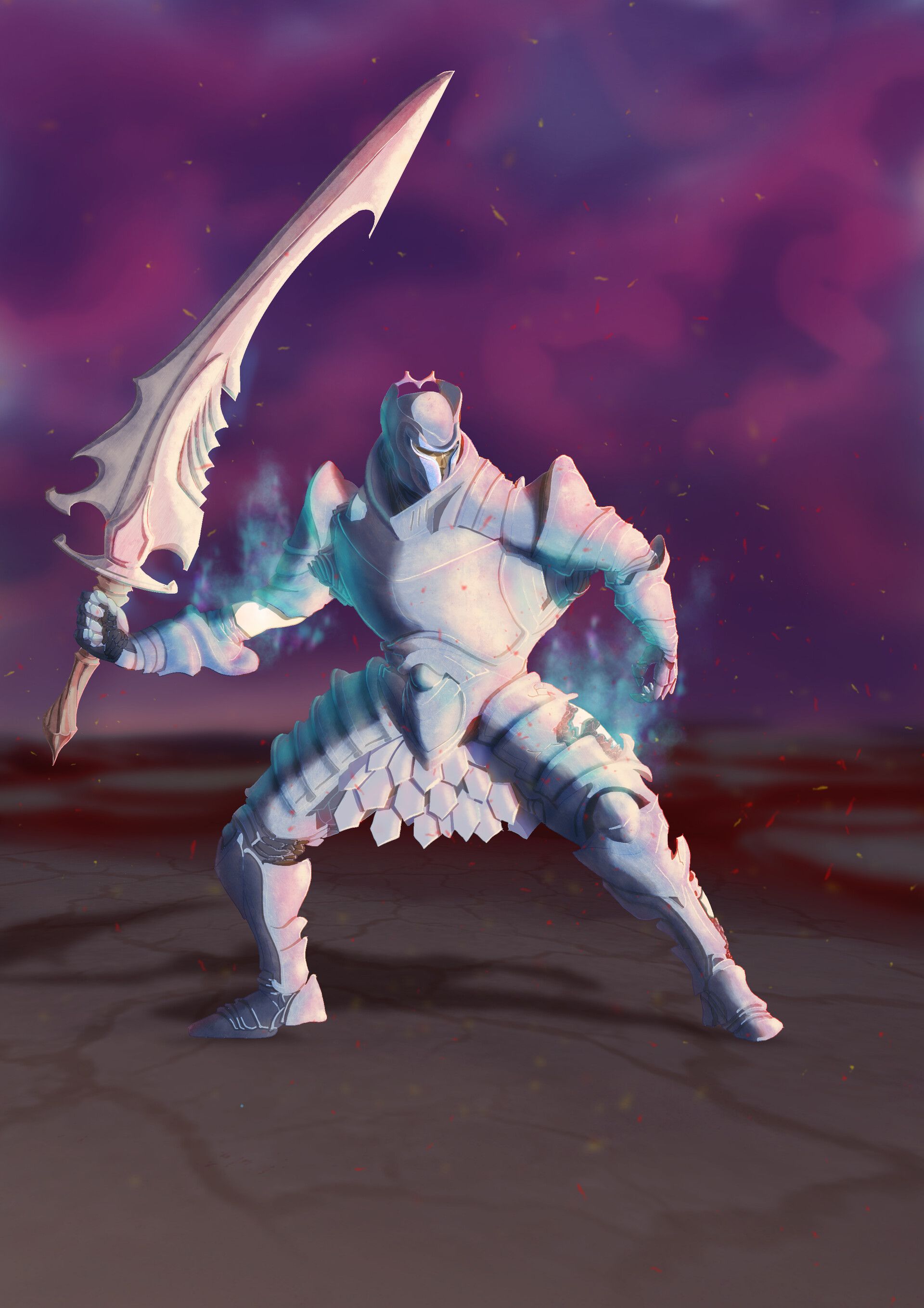 1920x2716 A Full Shardbearer with fractured Shardplate