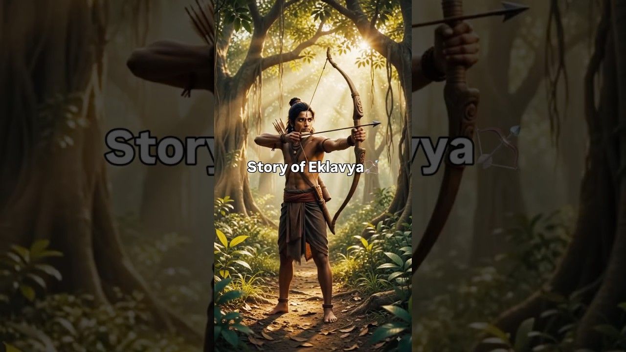 1280x720 Devotional story about student and teacher#story of Eklavya # #enlightening #beauty by God# like